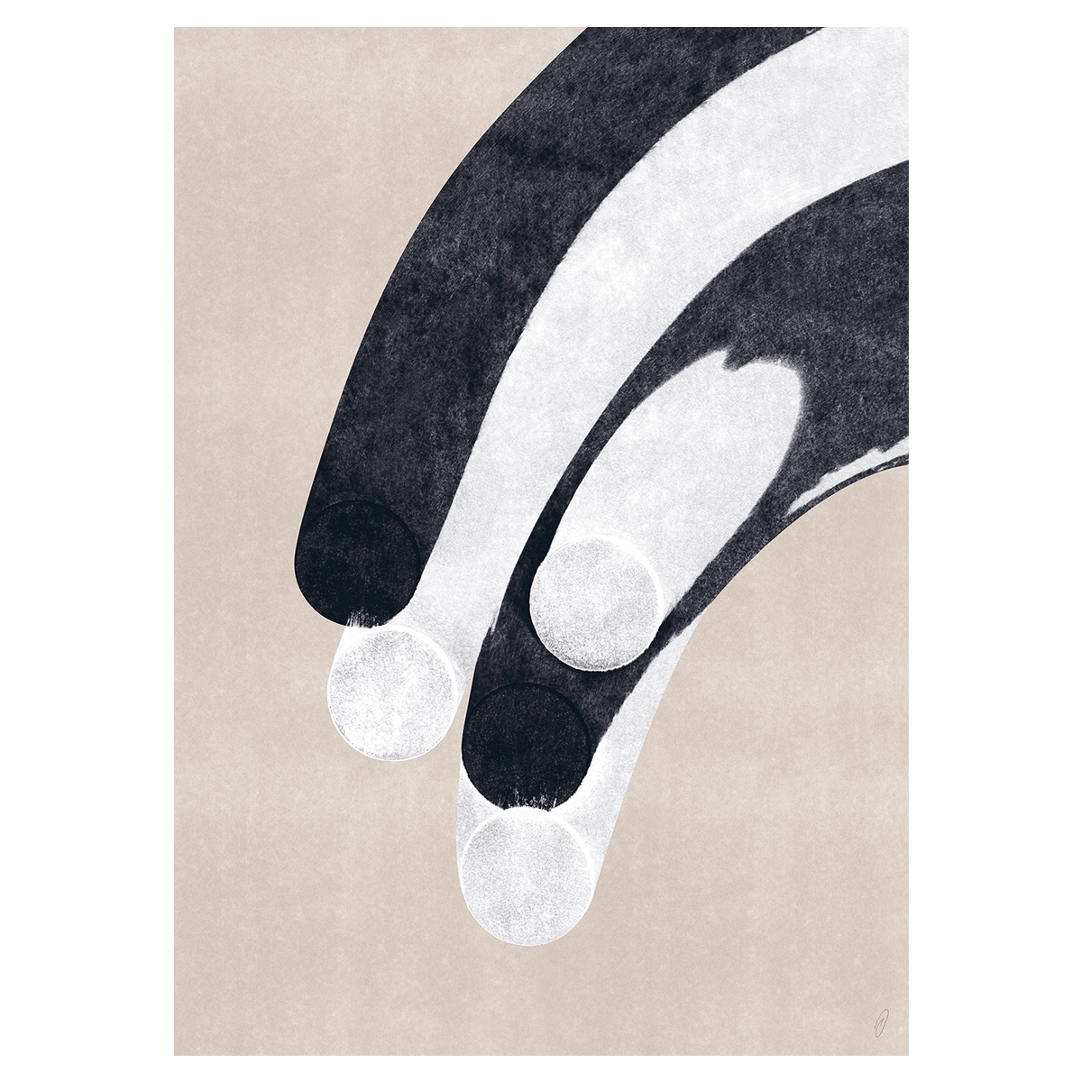 Paper Collective Wall Art Posters  Drift 01 By Tenna Elisabeth Studio