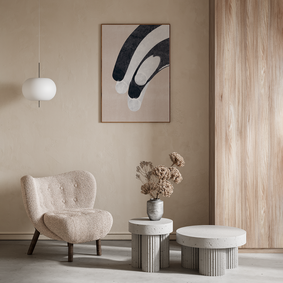 Paper Collective Wall Art Posters  Drift 01 By Tenna Elisabeth Studio