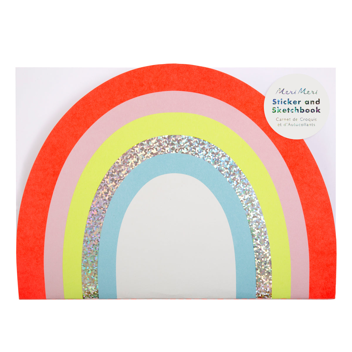 Meri Meri Rainbow Stickers & Sketch Book