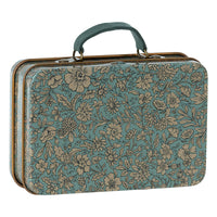 Thumbnail for Maileg Small suitcase, Blossom - Blue