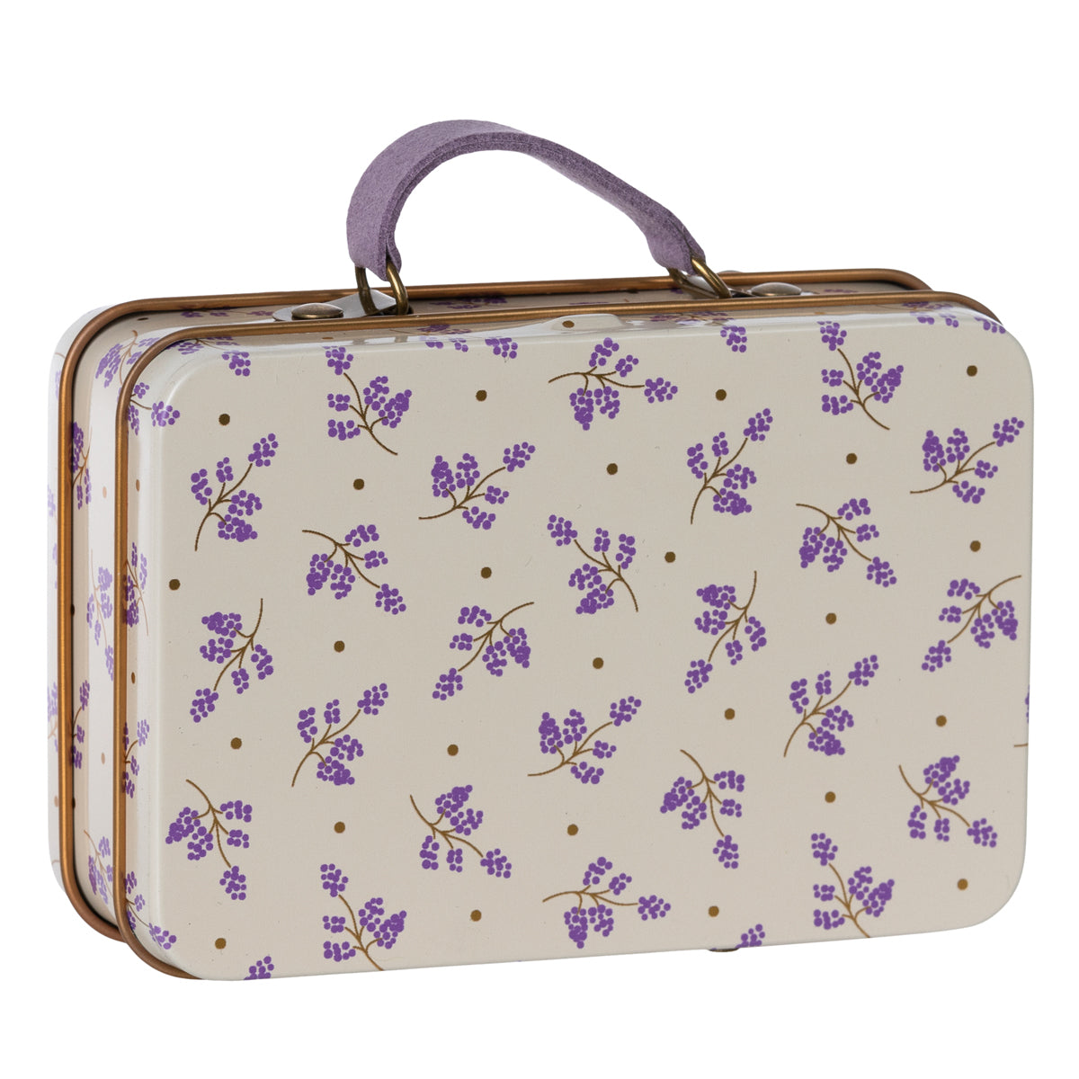 Maileg Small Suitcase, Madelaine - Lavender 19-3603-01