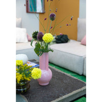Thumbnail for Glass Vase Flamingo Pink
