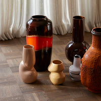 Thumbnail for HK Living 70s ceramics Ceramic Vase Espresso ACE7199