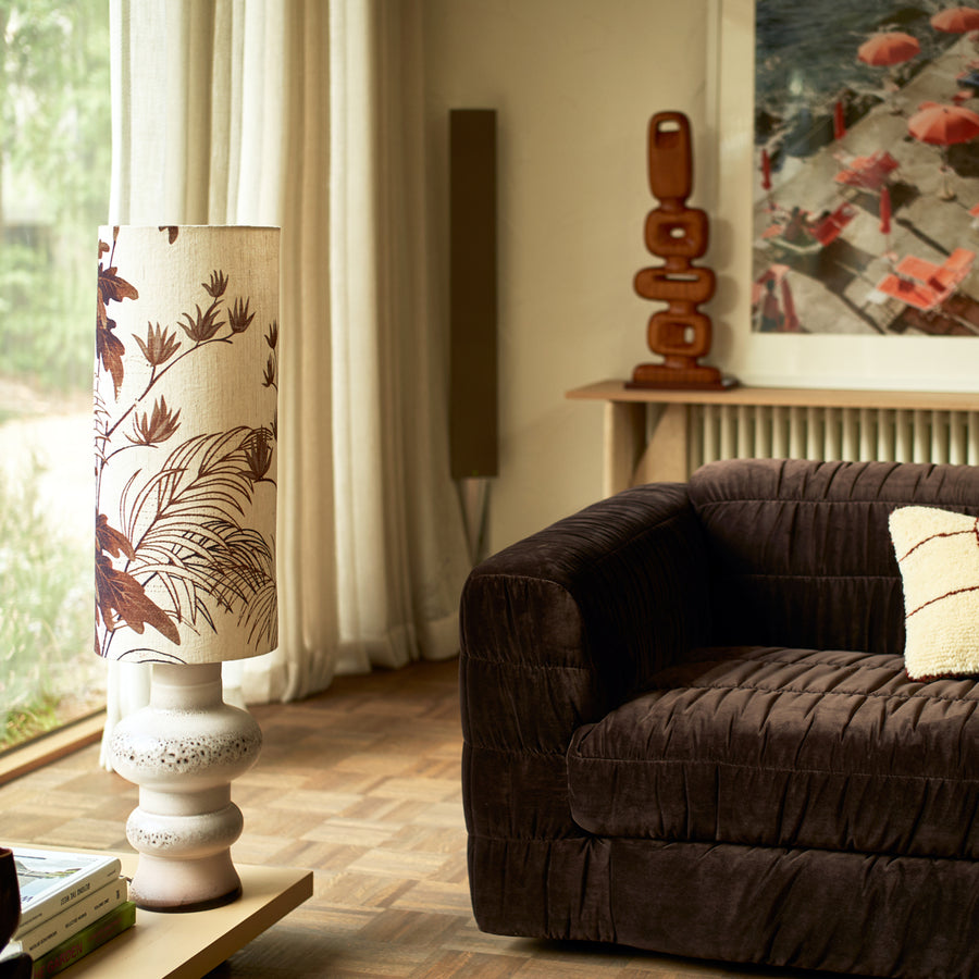 PRE ORDER Grand Table Lamp Base Reactive Brown