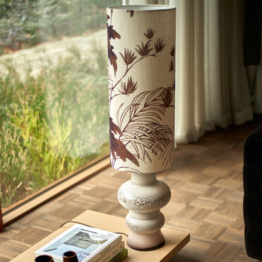 PRE ORDER Grand Table Lamp Base Reactive Brown