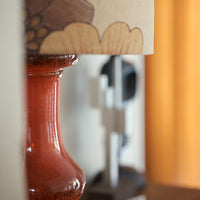 Thumbnail for HKLiving Grand Table Lamp Base Glazed Orange VOL5113