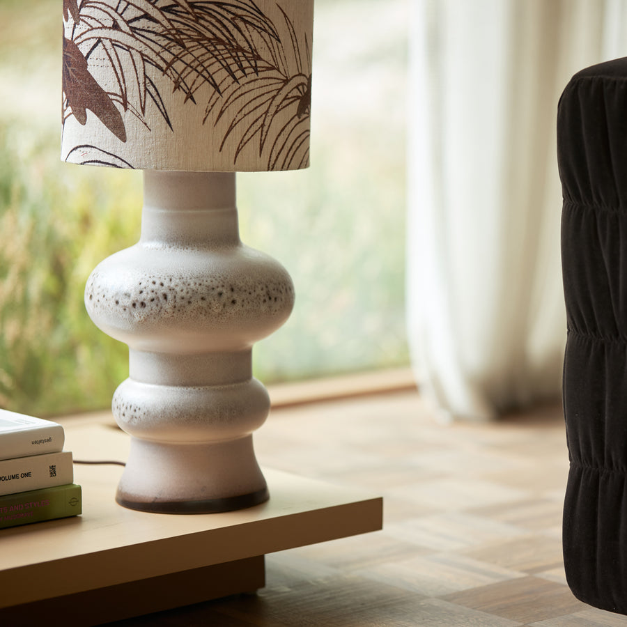 PRE ORDER Grand Table Lamp Base Reactive Brown