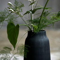 Thumbnail for House Doctor Vase, Groove, Black 35cm