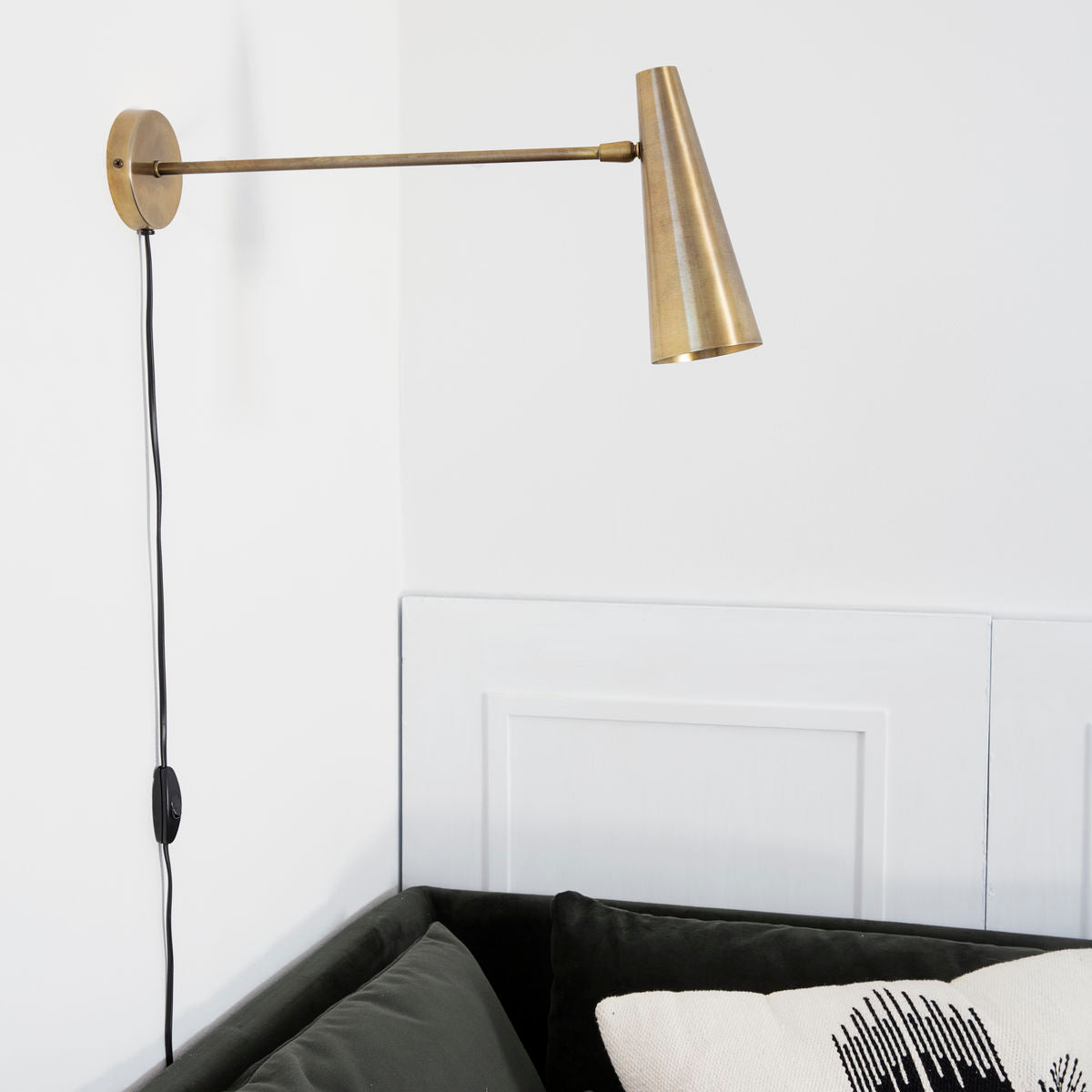 House Doctor Wall lamp, Precise, Brass