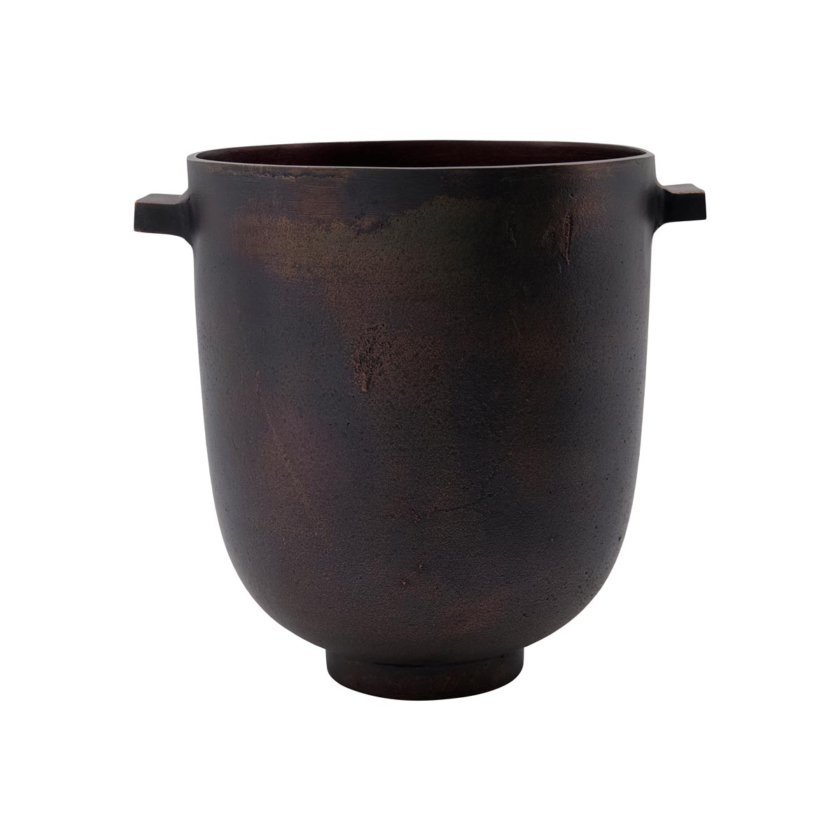 House Doctor Planter Jar, Foem, Brown Diameter 20cm