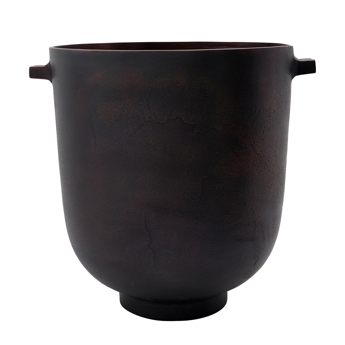 House Doctor Planter Jar, Foem, Brown Diameter 25cm