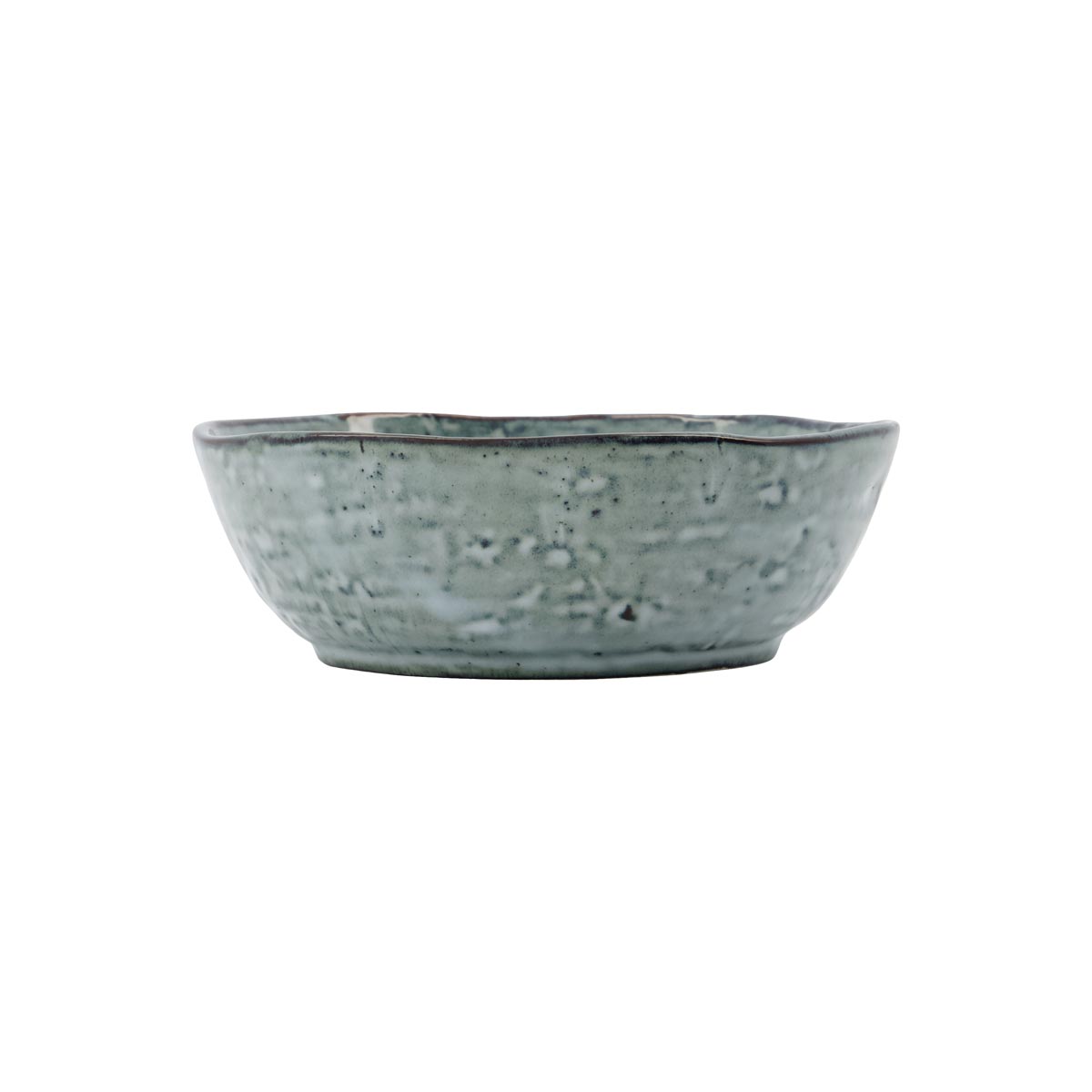 Bowl Rustic Grey Blue 14cm Diameter