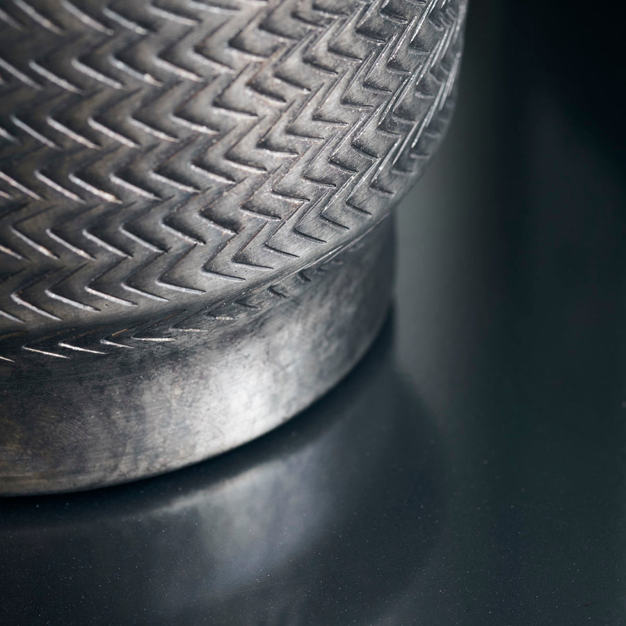 House Doctor Planter, Oli, Brushed black finish Large