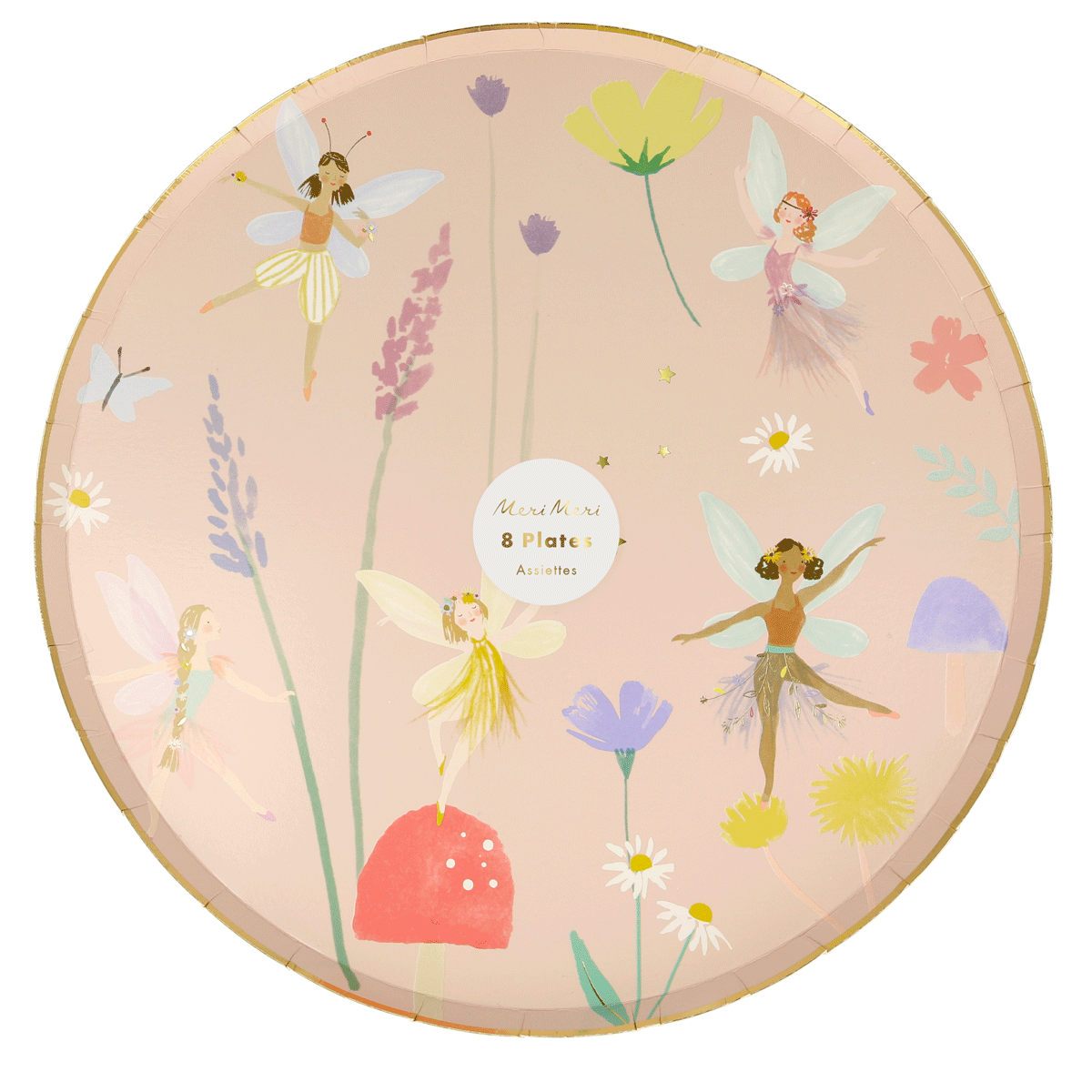 Meri meri Fairy Party Plates