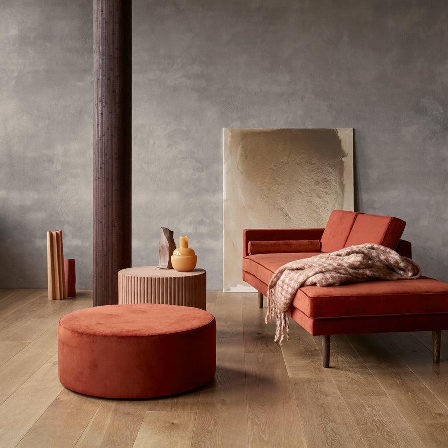 Chaise Longue 'Wind' Caramel Cafe