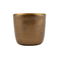 Thumbnail for House Doctor Planter, Chappra, Antique brass finish