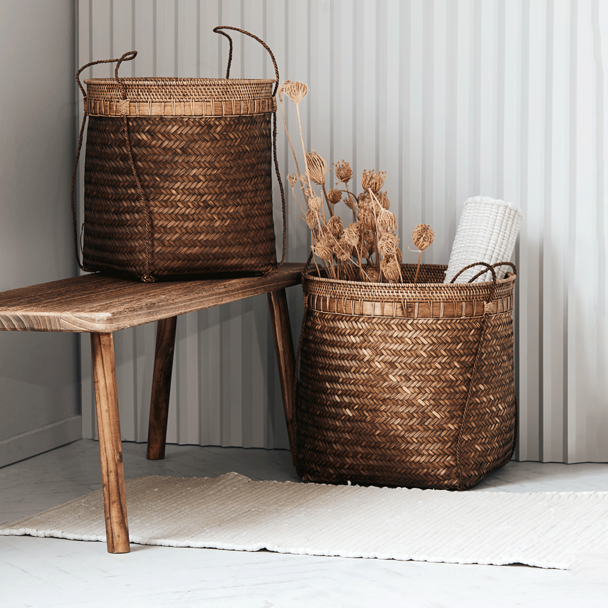 House Doctor Baskets, Balie, Nature storage
