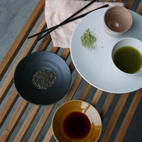 Thumbnail for Kyoto ceramics: japanese rice bowl white speckled