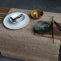 Thumbnail for HK Living kyoto ceramics: japanese dessert plate matt black