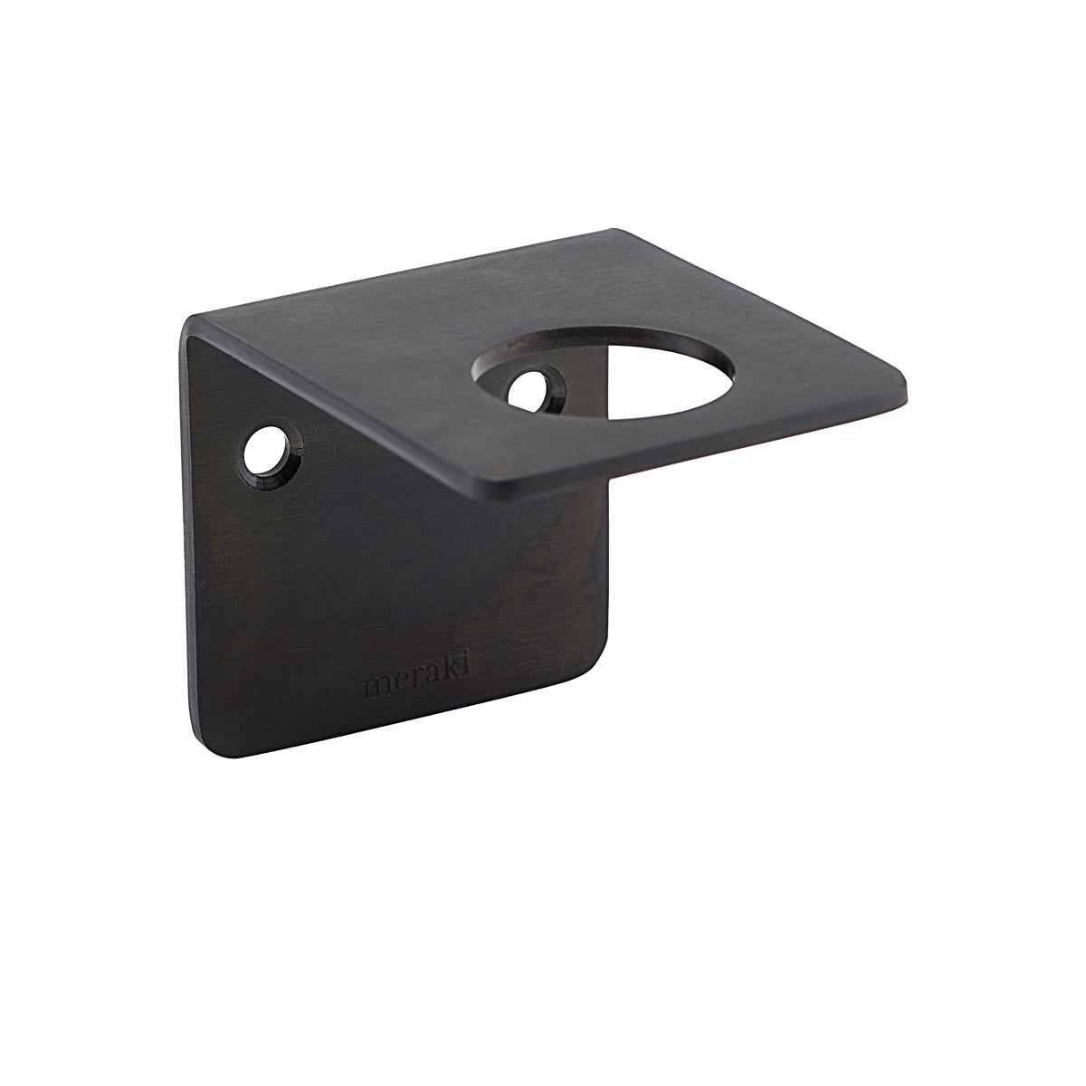 Wall Bracket, Brushed black finish Meraki soap holder