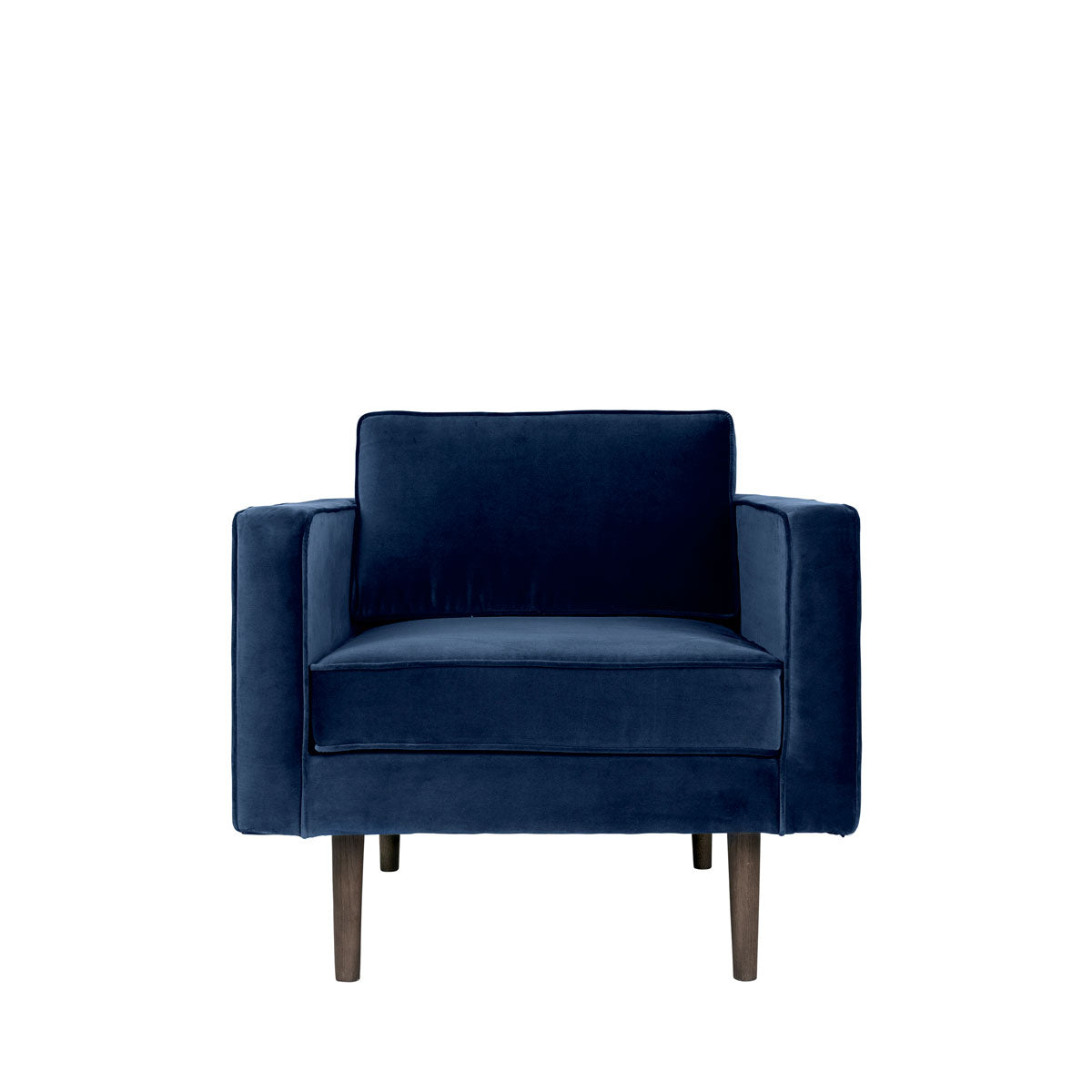 Broste Copenhagen Armchair 'Wind' insignia blue 31000017