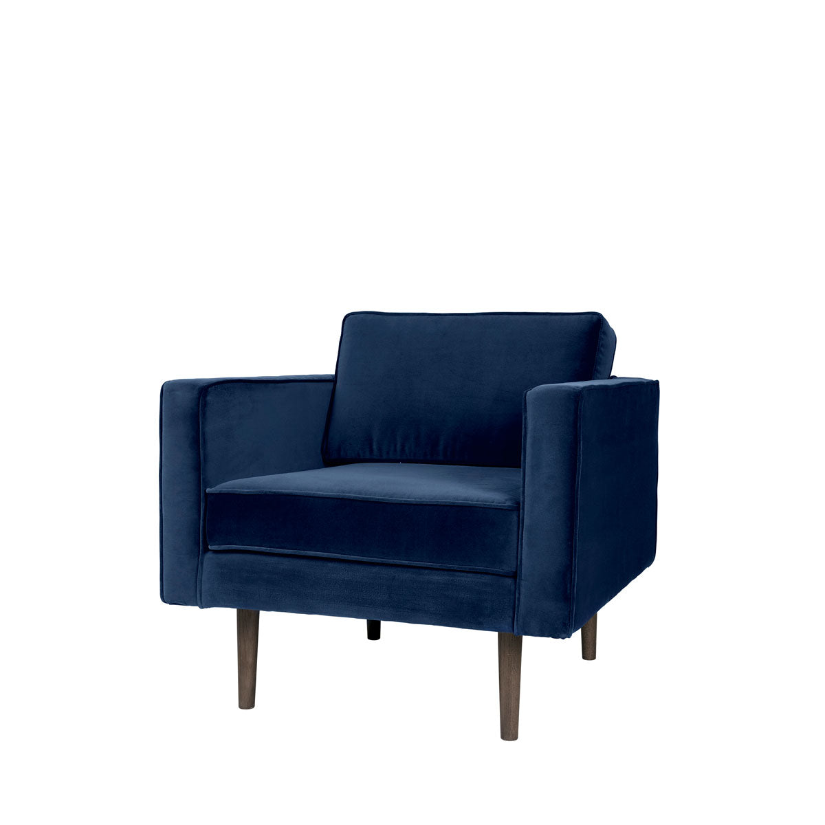 Broste Copenhagen Armchair 'Wind' insignia blue 31000017