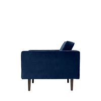 Thumbnail for Broste Copenhagen Armchair 'Wind' insignia blue 31000017