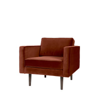 Thumbnail for Broste Copenhagen Armchair 'Wind' Caramel Cafe