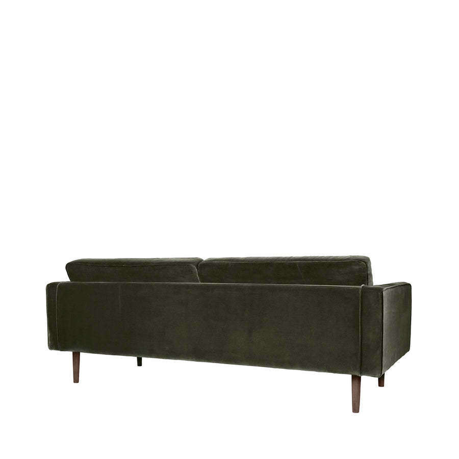 Broste Copenhagen Sofa 'Wind' 31000057 grape leaf green velvet