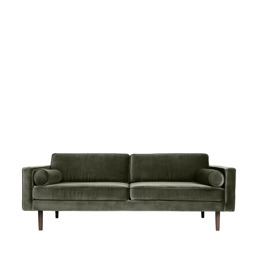 Broste Copenhagen Sofa 'Wind' 31000057 grape leaf green velvet