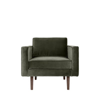 Thumbnail for Broste Copenhagen Armchair 'Wind' Rainy day 31000059 grape leaf