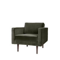 Thumbnail for Broste Copenhagen Armchair 'Wind' Rainy day 31000059 grape leaf