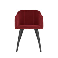 Thumbnail for Pernilla chair wild ginger Broste Copenhagen Velvet dining chair