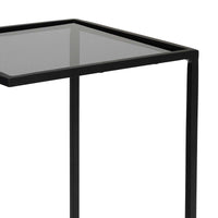 Thumbnail for Broste Copenhagen Side Table 'Tania' Glass Steel 2 sizes