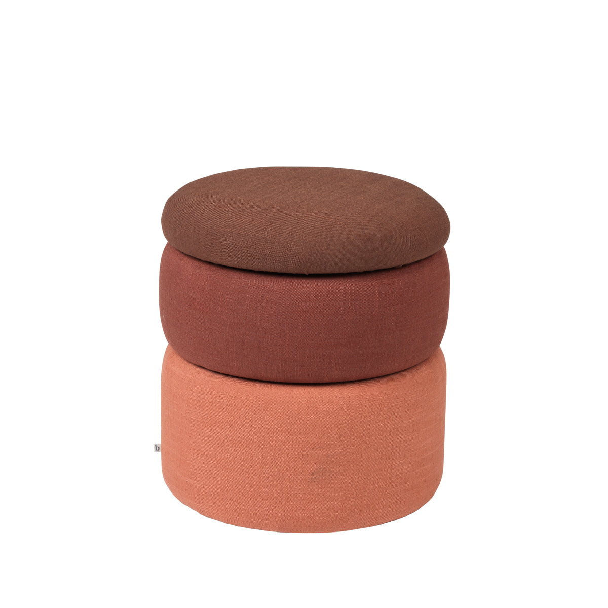 Pouf Pond Polyester Rusty Shades 38cm