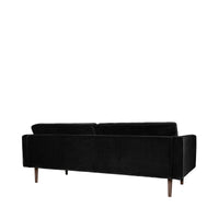 Thumbnail for Broste Copenhagen Sofa 'Wind' black velvet