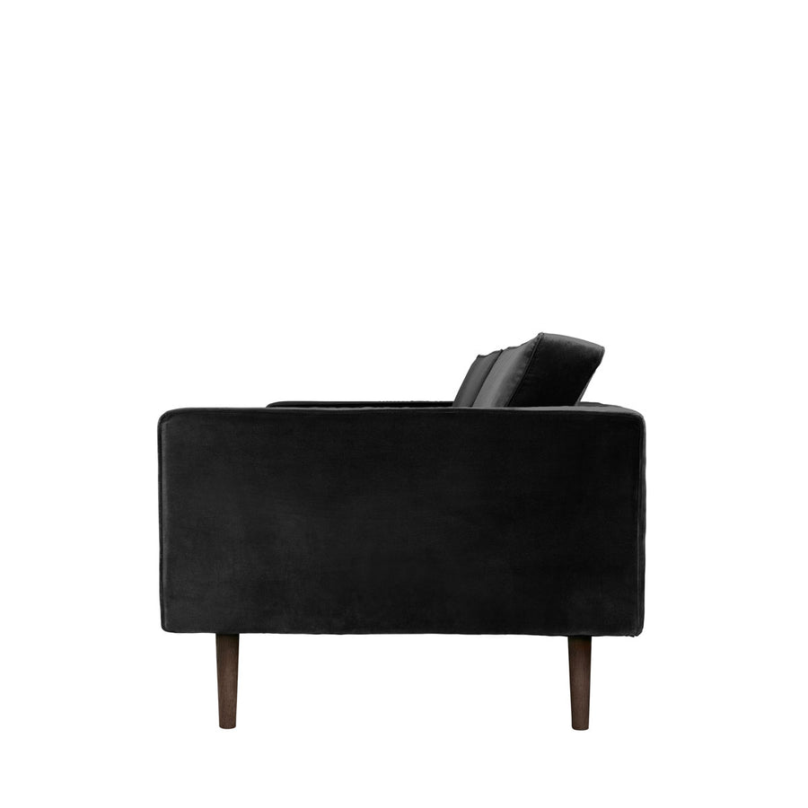 Broste Copenhagen Sofa 'Wind' black velvet