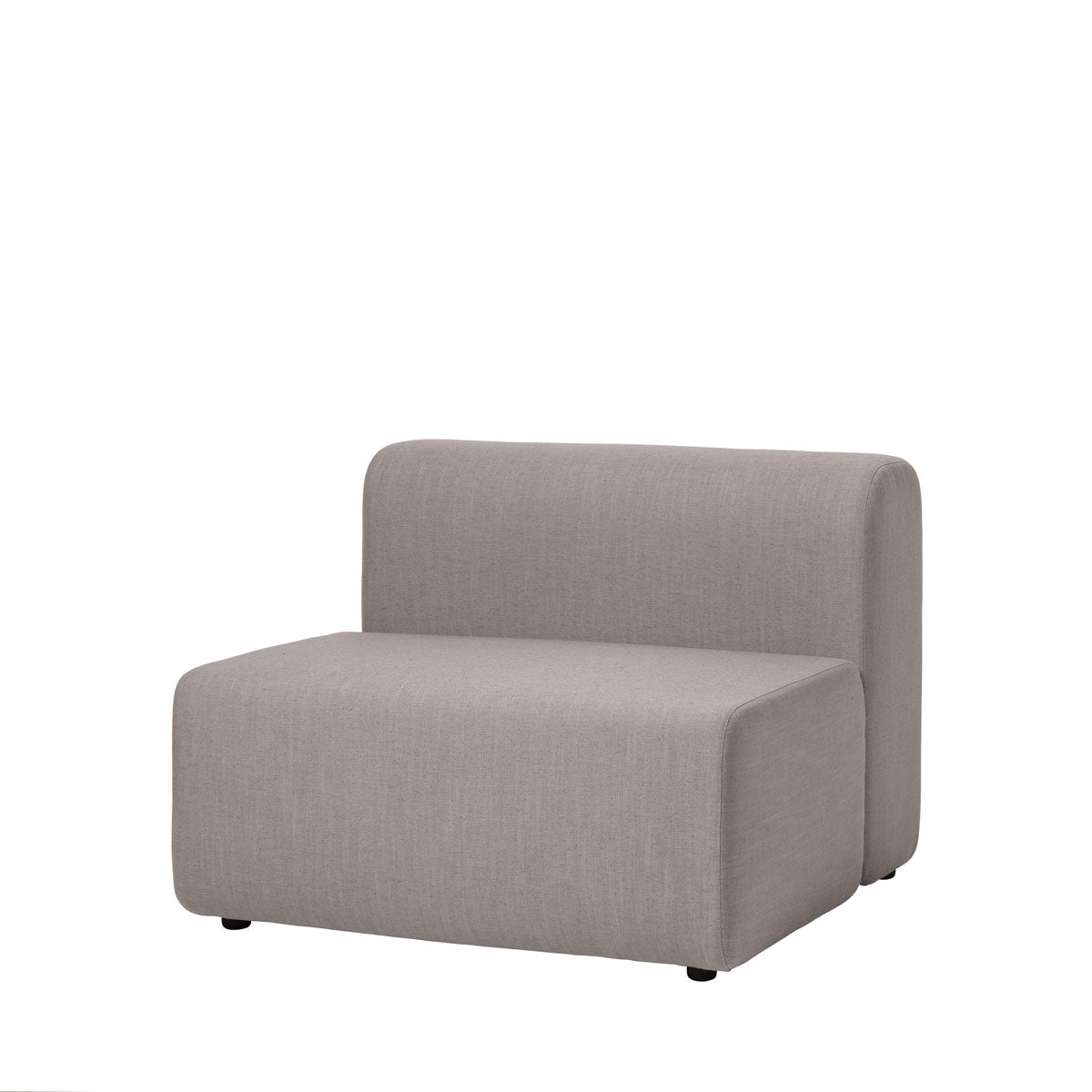 Broste Copenhagen Chair Lagoon Module Latte modular sofa