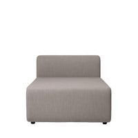 Thumbnail for Broste Copenhagen Chaise Longue Lagoon Latte modular sofa