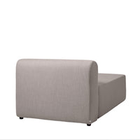 Thumbnail for Broste Copenhagen Chaise Longue Lagoon Latte modular sofa