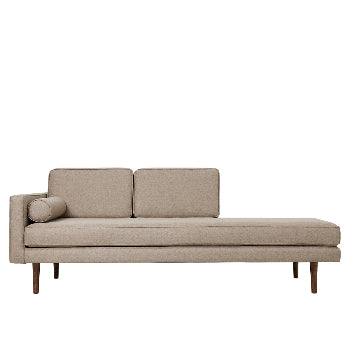 Broste Copenhagen Chaiselong Wind Tweed Beige