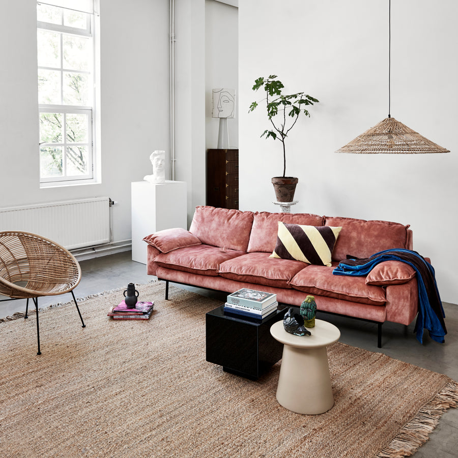 HK Living rattan ball lounge chair natural