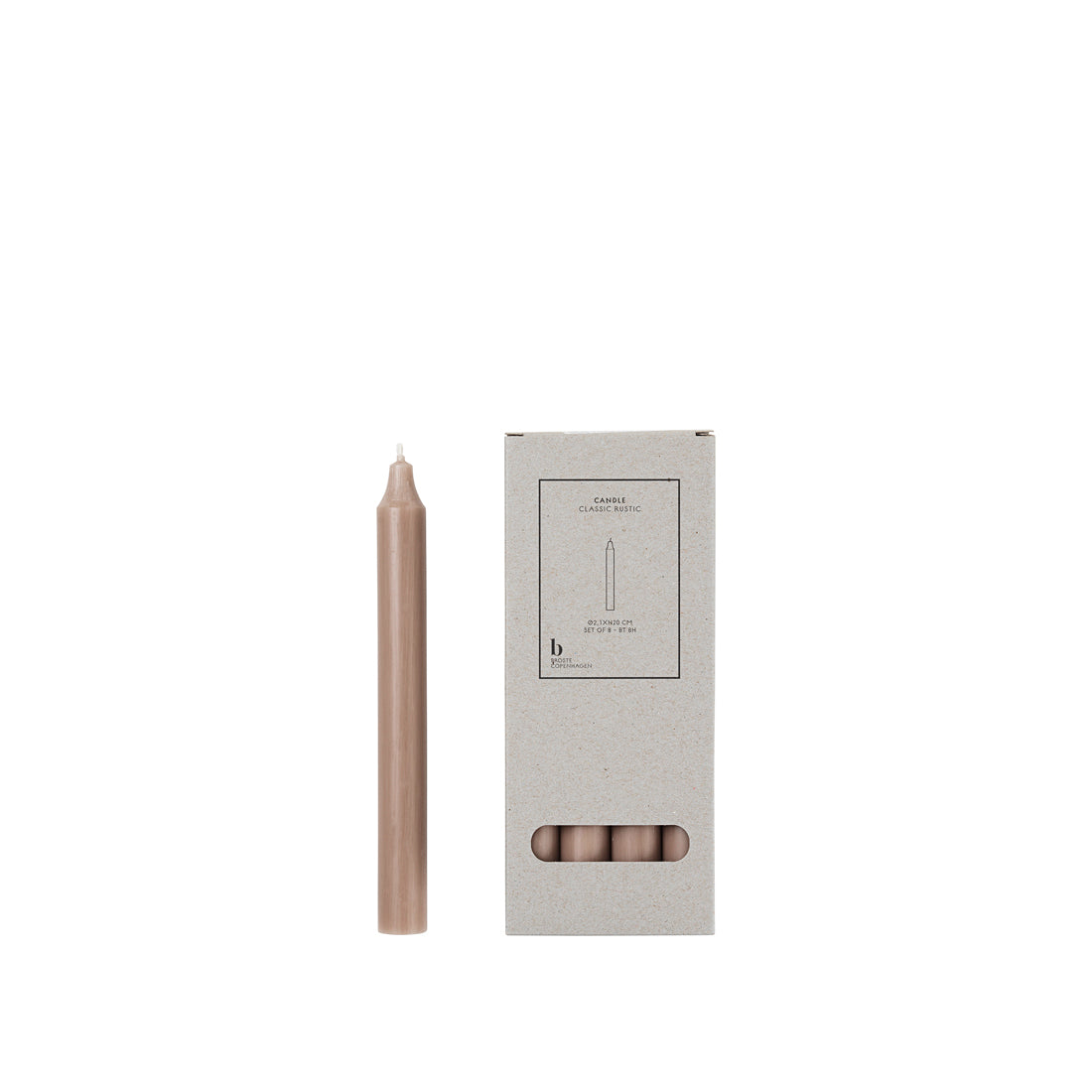 Classic Candle Rustic Linen