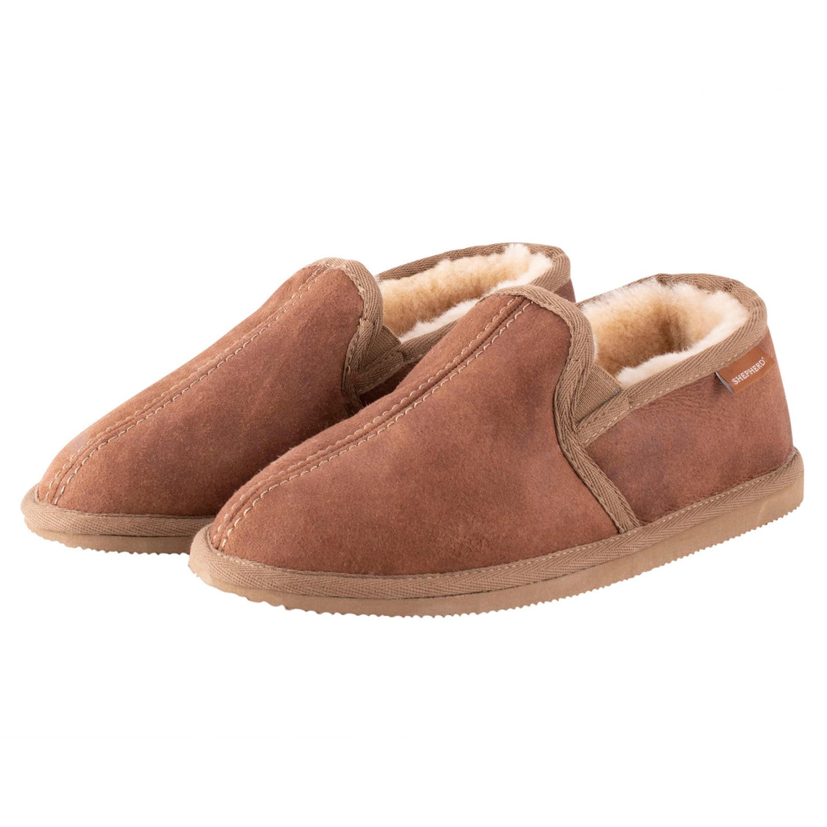 Bosse Slippers Antique Cognac