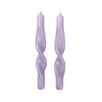 Thumbnail for Broste Copenhagen Twisted Candles Twist Orchid Light Purple