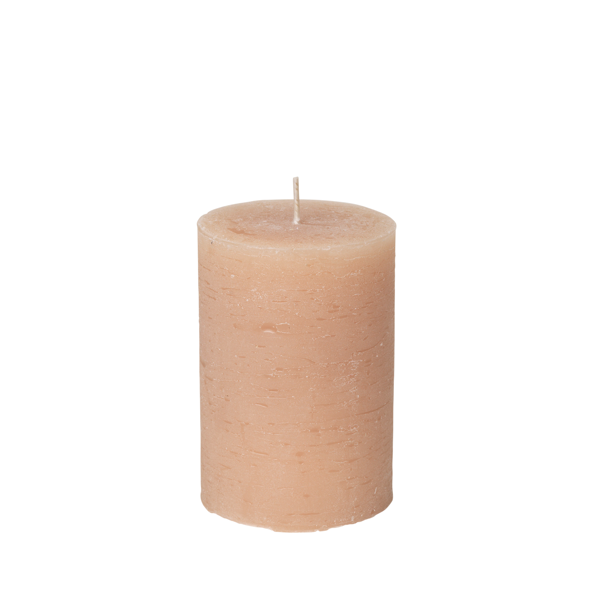 Broste Copenhagen Pillar candle rustic Walnut Ø7XH10CM