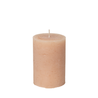 Thumbnail for Broste Copenhagen Pillar candle rustic Walnut Ø7XH10CM