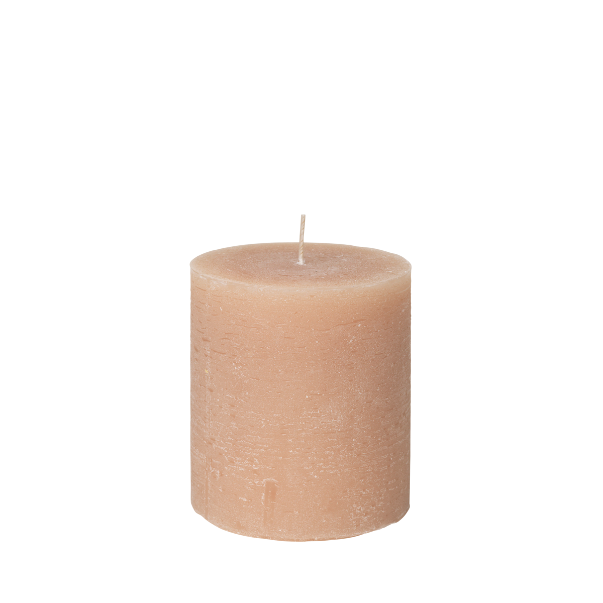 Pillar candle rustic Walnut Ø10XH11CM