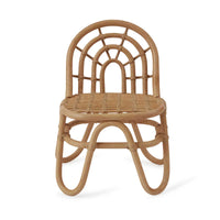 Thumbnail for OYOY living design Rainbow Mini Chair Rattan Children's furniture