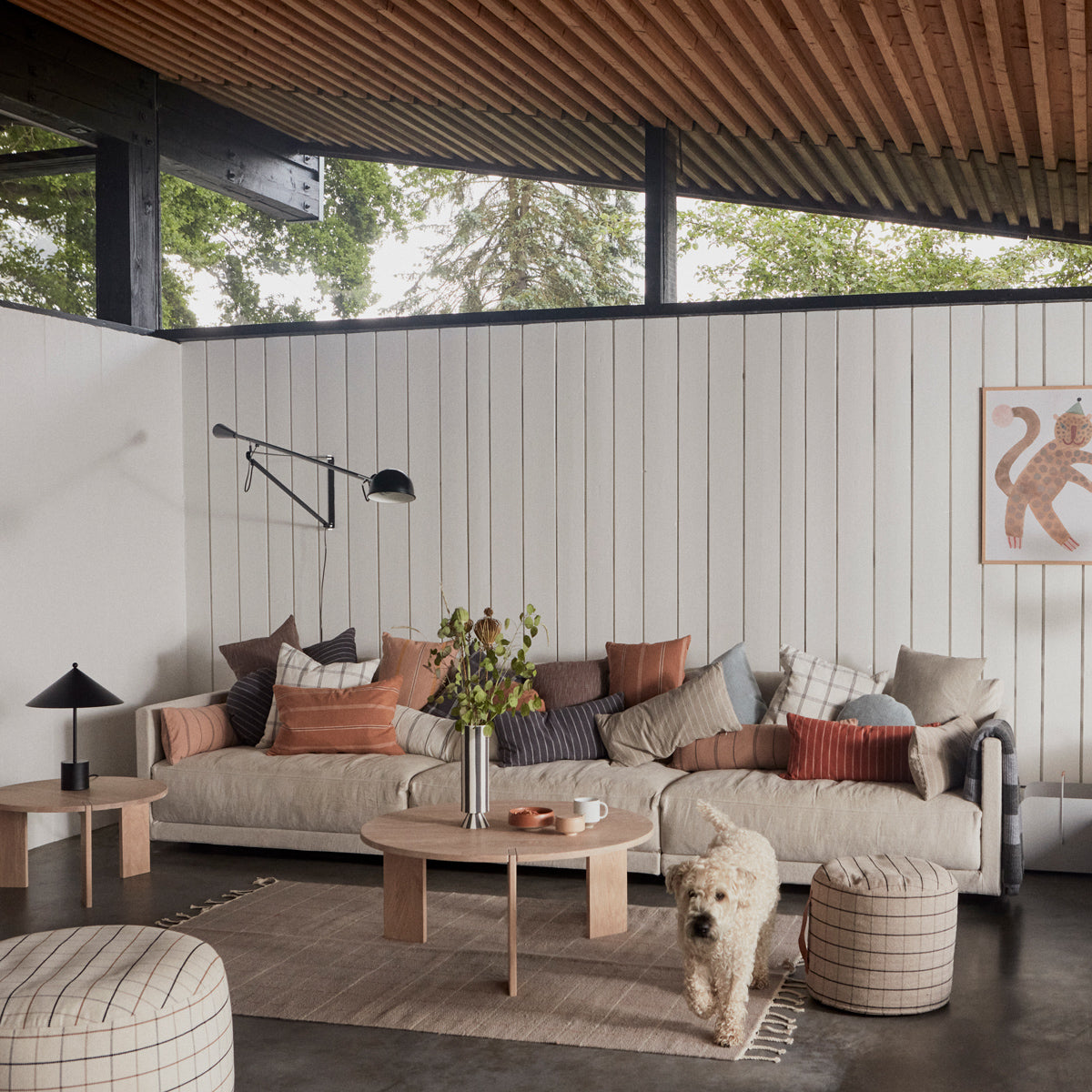 OYOY Living design Cushion Kyoto Extra Long - Off White